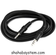 تصویر کابل 1 به 1 صدا استریو - 1.5 متر Stereo Audio Cable Male to Male