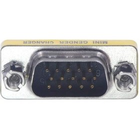 تصویر مبدل 15 پین دو سر D-NET 15 Pin Female to Female VGA Changer