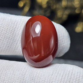 تصویر نگین سنگ عقیق معدنی خراسانی کد : 36107 