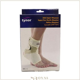 تصویر قوزک بند فنردار نئوپرنی تینور مدل J-12 Ankle Support, J12, UNI