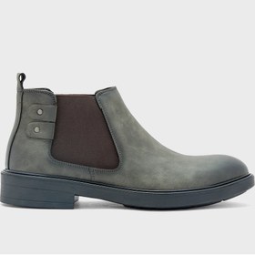 تصویر چکمه‌های کژوال چلسیا از جنس نوبوک برند robert wood Nubuck Casual Chelsea Boots