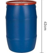 تصویر راوک بشکه 20 لیتری آبی 