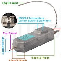 تصویر کوره دستگاه بخار 400 و 600 وات HEATER 600/400W FOG MASHINE 