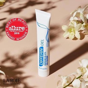 تصویر ژل لایه بردار و ضدجوش دیفرین 30 گرم Differin Adapalene Gel 0.1% Retinoid Acne Treatment, 30g