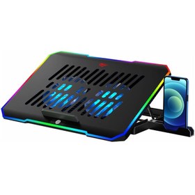 تصویر کول پد هویت Havit F2069 Gaming Cooling Pad Havit F2069 Gaming Laptop Cooling Pad