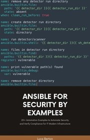 خرید و قیمت دانلود کتاب Ansible For Security by Examples 2022 | ترب