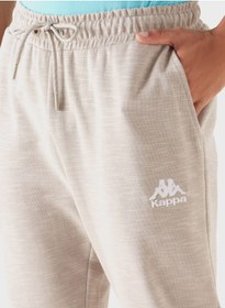 تصویر شلوار راحتی با چاپ لوگو برند kappa Logo Print Sweatpants