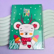 تصویر دفتر مشق 100 برگ مجلد (هیراد) - یونیکورن 