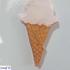 تصویر مگنت یخچالی بستنی قیفی 
