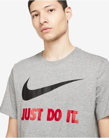 تصویر تیشرت آستین کوتاه مردانه طوسی برند nike BV0623-063-63 Unisex Gri Tshirt Bv0623