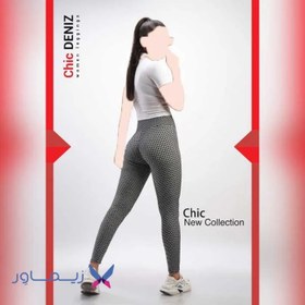 تصویر لگ چیک دنیز Chic Deniz مدل کمر پهن گنی - فقط عمده 