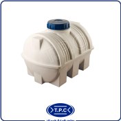 تصویر مخزن آب افقی سه لایه پلاستونیک ظرفیت ۱۰۰ لیتر 