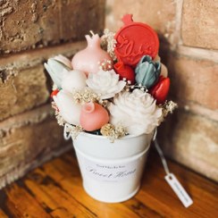 تصویر باکس گل جاودان - سایز کوچک 