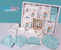 تصویر ست نوزادی کوکالو ۱۹ تکه طرح اسب تک شاخ سایز ۰ تا ۳ ماه 