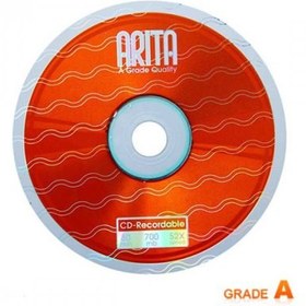 تصویر CD 52X Arita ا سی دی خام آریتا 52 ایکس شرینک ۵۰ عددی سی دی خام آریتا 52 ایکس شرینک ۵۰ عددی