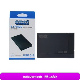 تصویر باکس هارد 2.5 اینچی enet usb3 