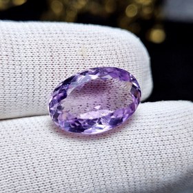 تصویر نگین سنگ آمیتیست معدنی کد 35583 