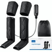 تصویر ماساژور پا RENPHO مدل RP-ALM079 RENPHO Leg Massager FSA HSA Eligible, Air Compression Massager for Circulation Pain Relief, Effective for Father Mother Reduce Swelling-Black