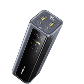 تصویر پاوربانک باسئوس EnerGeek GP12 ظرفیت ۲۰۸۰۰ میلی‌آمپر توان ۱۴۵ وات 