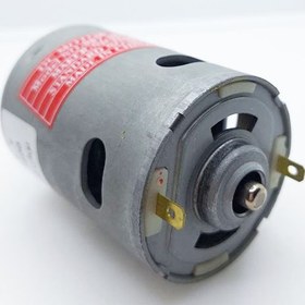 تصویر موتور DC ولتاژ 12 ولت سشواری سایز بزرگ DC MOTOR