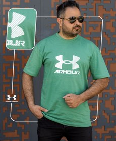 تصویر تیشرت مردانه آستین کوتاه UNDER ARMOUR سبز مدل 1514 