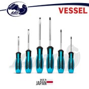 تصویر پیچ گوشتی وسل سری MEGADORA مدل 9006PB ست 6 عددی 