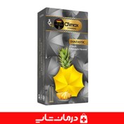 تصویر کاندوم کلایمکس مدل خارق العاده بسته ۱۲ عددی با اسانس آناناس 