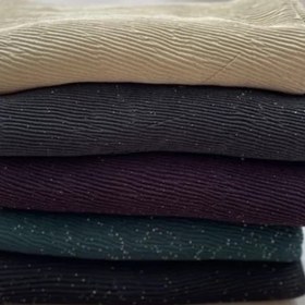 تصویر شال پلیسه اکلیلی زرشکی 