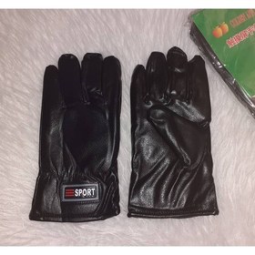 تصویر دستکش مردانه چرم داخل خز LOGER BELDER SPORT 