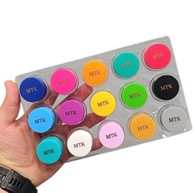 تصویر خط چشم رنگی کاسه‌ای MTK 