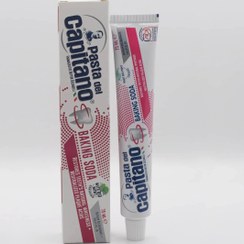 تصویر خمیر دندان بیکینگ سودا ( جوش شیرین ) کاپیتانو Capitano pasta del baking soda toothpaste