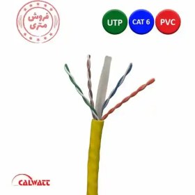 تصویر کابل شبکه CAT6 UTP PVC 