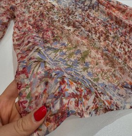 تصویر رویه حریر ابریشم بینظیر برند انگلیسی next سایز روی‌کار ۱۲ 