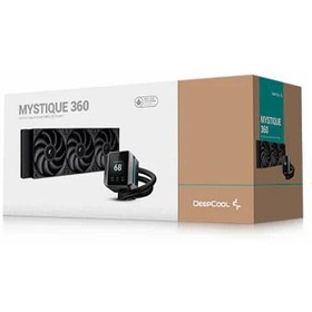 تصویر خنک کننده پردازنده دیپ کول مدل MYSTIQUE 360 DEEPCOOL MYSTIQUE 360 5th Gen Liquid Cooler With LCD Screen