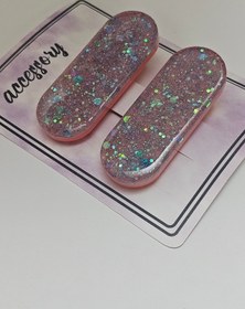 تصویر گل سر رزینی دست ساز کد 86 