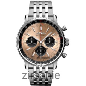 تصویر ساعت مچی مردانه برایتلینگ کرنوگراف Breitling Silver Orange Chronograph 