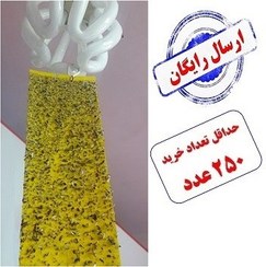 تصویر چسب زرد حشرات مدل کیمیا طرح مدرج کد 01 Yellow stick