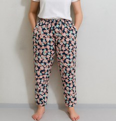 تصویر شلوار زنانه نخی فری سایز 