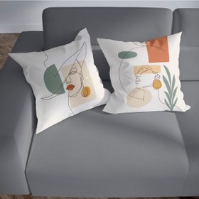 تصویر کوسن کد K244-2 مینیمال