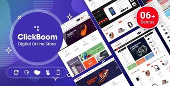 تصویر ClickBoom - Digital Store WooCommerce WordPress Theme 