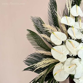 تصویر جام گل شیشه ای کد 56 