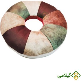 تصویر زیر نشیمن طبی پشم گوسفندی گرد ( Donut Ring Pillow Medical ) 