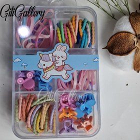 تصویر پک کش مو و کلیپس اقتصادی 