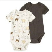 تصویر پک دوتایی بادی آستین کوتاه نوزادی لوپیلو ۱۲تا۲۴ماه 