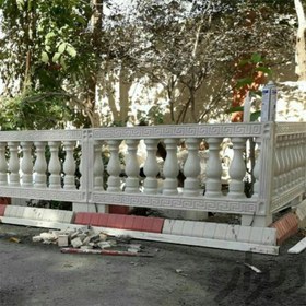 تصویر نرده پلیمری طرح صراحی یک متری ۶۵×۱۰۰ One-meter serahi design polymer fence