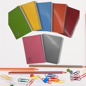 تصویر دفتر مدرسه 200 برگ فانتزی و کلاسیک با طرحهای جذاب مجموعه کامل نوشت افزار، ملزومات مدرسه و اداری با ارسال سریع