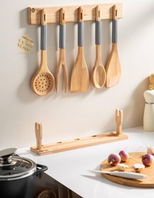 تصویر ست ابزار آشپزی نقره ای گلدن استار 