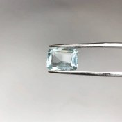 تصویر سنگ آکوامارین اصل تراش امرالد 250305 