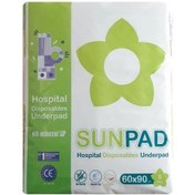 تصویر زیرانداز بهداشتی سان پد تک عددی SUNPAD Disposable Underpads 1pcs