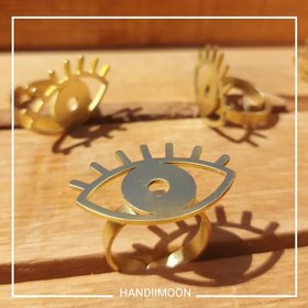 تصویر انگشتر برنجی چشم 